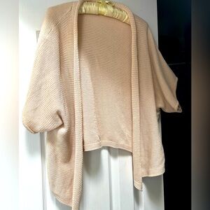 Crocheted, light-weight sweater. Lightly worn